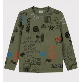 ARTE ALLOVER WAFFLE LS...