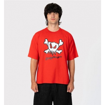 6IXT4OUR DRAWN SKULL RED... 2