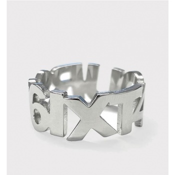 6IXT4OUR 3 RING PLATA