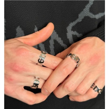 6IXT4OUR 3 RING PLATA 2