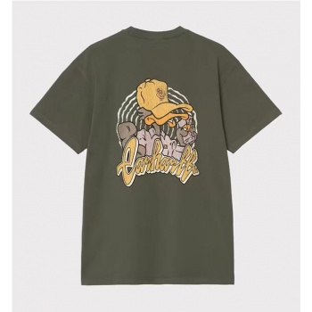 CARHARTT WIP CHEDDA TEE VERDE