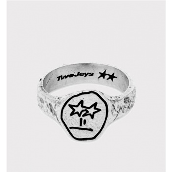 TWOJEYS STARRY EYED RING PLATA 2