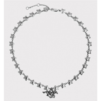 TWOJEYS HORSE STAR CHAIN PLATA
