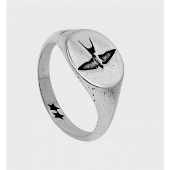 TWOJEYS LIBERTY RING PLATA