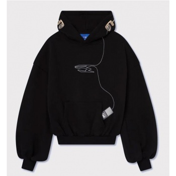 NOEMOTIONS UNCOOL HOODIE NEGRO