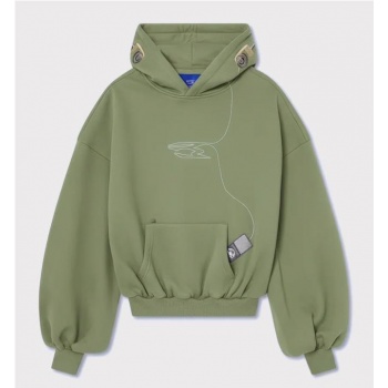 NOEMOTIONS UNCOOL HOODIE VERDE