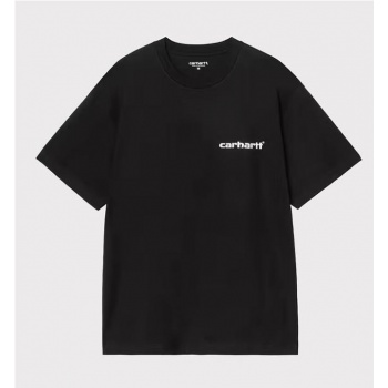 CARHARTT WIP CAPS TEE NEGRO 2