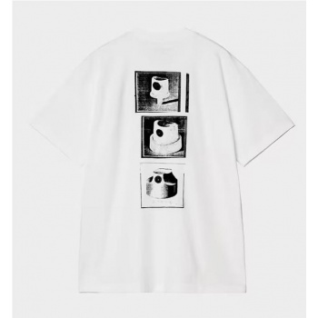 CARHARTT WIP CAPS TEE BLANCO