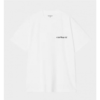 CARHARTT WIP CAPS TEE BLANCO 2