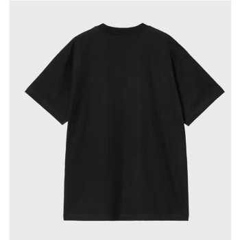 CARHARTT WIP CLOVER TEE NEGRO 2