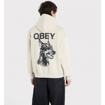 OBEY DOBERMAN HOODIE BEIGE1 2
