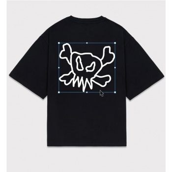 6IXT4OUR VECTOR SKULL TEE... 2