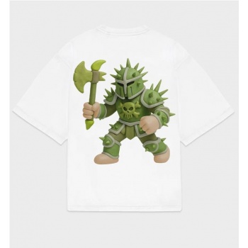6IXT4OUR WARRIOR TEE BLANCO