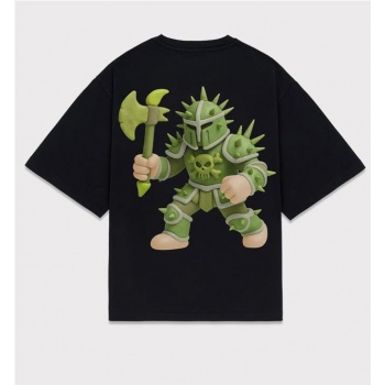 6IXT4OUR WARRIOR TEE NEGRO