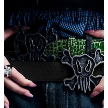 6IXT4OUR SNAKE BELT NEGRO 2