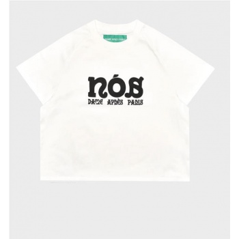 DAME WHITE RAGLAN NOS TEE...