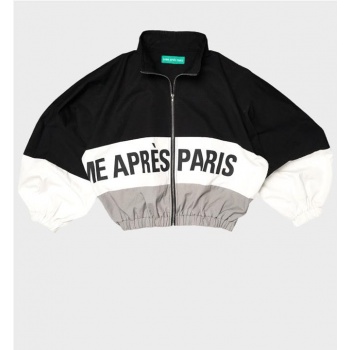 DAME BLACK TRACK JACKET NEGRO