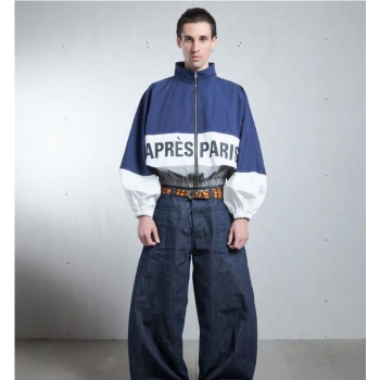 DAME BLUE TRACK JACKET AZUL 2