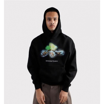 JUNGLES OYSTER HOODIE NEGRO 2