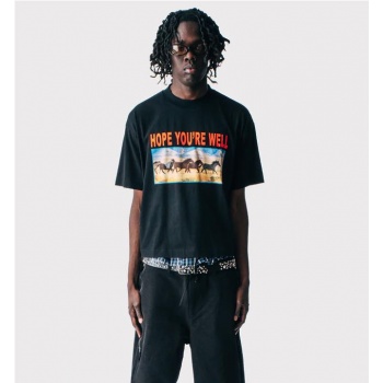 JUNGLES HORSES TEE NEGRO 2