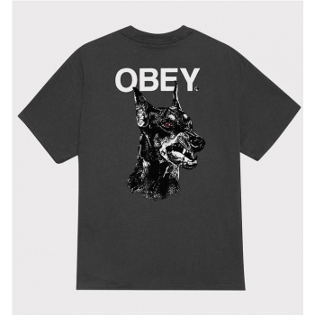 OBEY DOBERMAN TEE NEGRO
