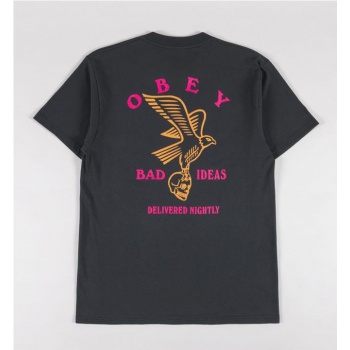 OBEY BAD IDEAS EAGLE TEE NEGRO