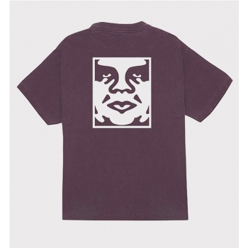 OBEY BOLD ICON FACE MARRON