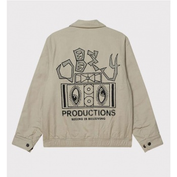OBEY MILTON JACKET BEIGE