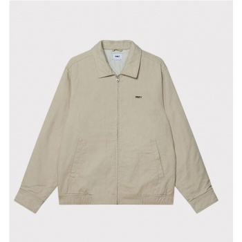 OBEY MILTON JACKET BEIGE 2