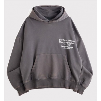 JUNGLES SOLUTIONS HOODIE GRIS 2