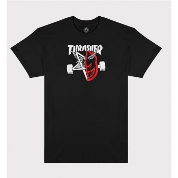 THRASHER THRASH BURN TEE NEGRO