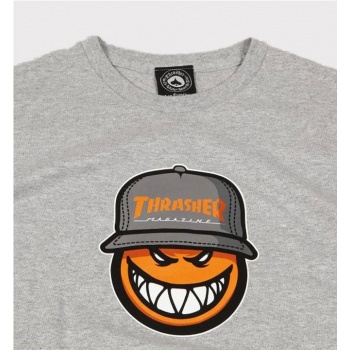 THRASHER SF LOC TEE GRIS 2