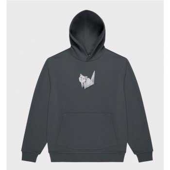 RIPNDIP ORIGAMI HOODIE GRIS 2