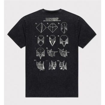 RIPNDIP ORIGAMI TEE NEGRO