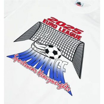 DAMAGE EUROLIGA TEE BLANCO 2