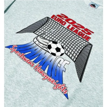 DAMAGE EUROLIGA CREWNECK GRIS 2