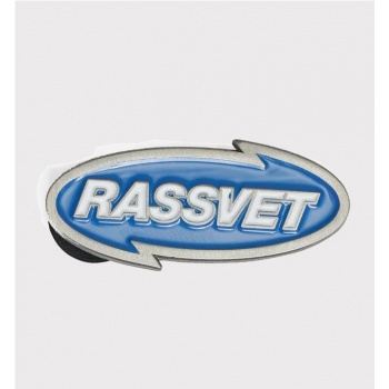 RASSVET RACING PIN AZUL BLANCO
