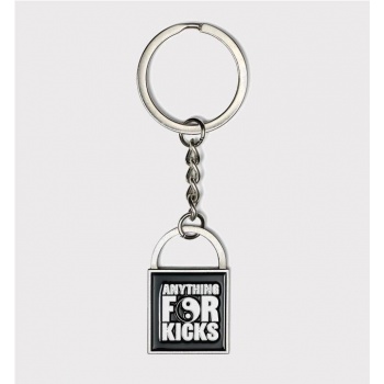 RASSVET LOCK KEY CHAIN NEGRO