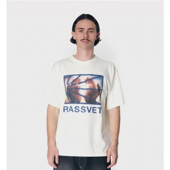 RASSVET HANDS LOGO TEE BLANCO 2