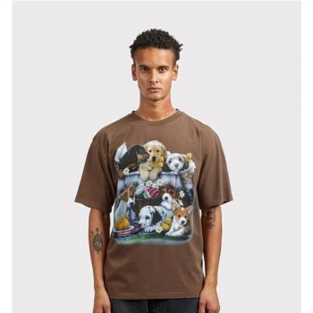 RASSVET PUPPIES TEE MARRON 2