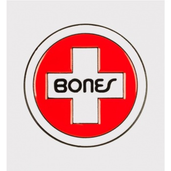 BONES SWISS CIRCLE PIN ROJO