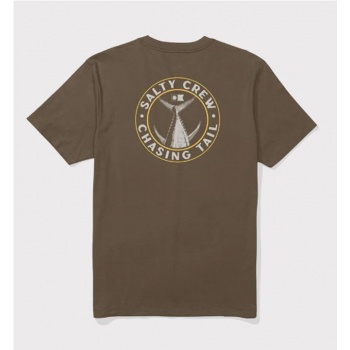 SALTY CREW TAILGATE TEE MARRON