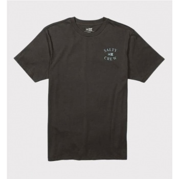 SALTY CREW CAPTIALS TEE NEGRO 2