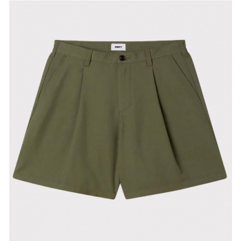 OBEY DEAN PLEATED SHORT VERDE