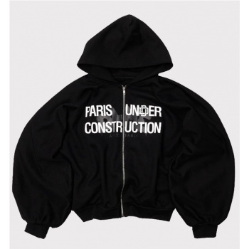 DAME UNIFORM ZIPPER NEGRO