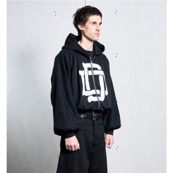 DAME MONOGRAM ZIPPER NEGRO 2