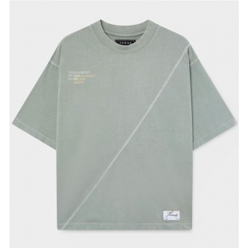 YUXUS CANOE THREADS TEE GRIS 2