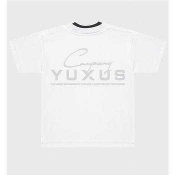 YUXUS CHALK GRAYSCALE TEE...