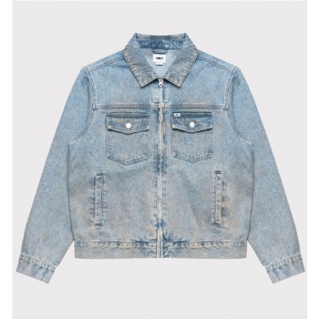 OBEY BASE TRUCKER JACKET AZUL