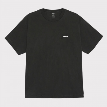 OBEY BOUNCE PIGMENT TEE NEGRO 2